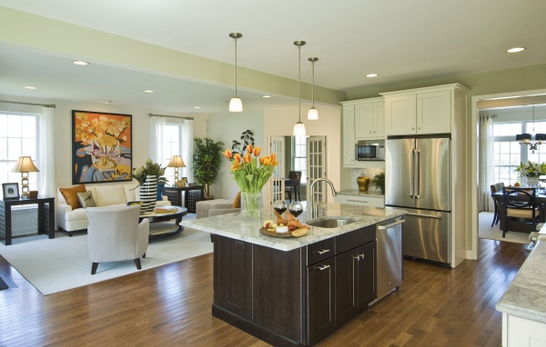 Скромный дизайн кухни