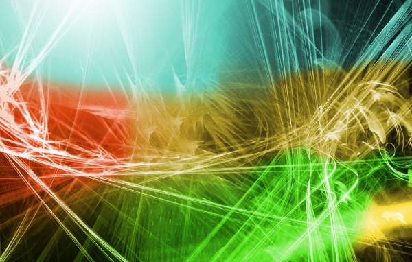 3Д абстрактные волны