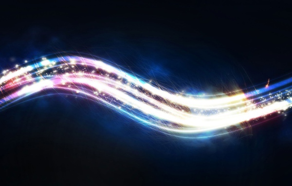 Абстрактное сияющее свечение