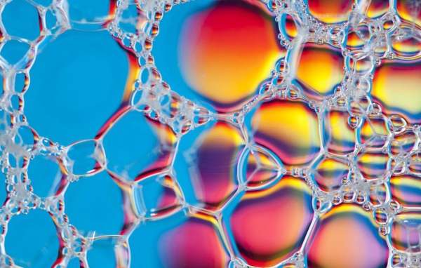 Пузыри в пене