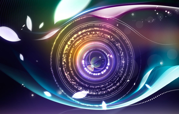 Цифровой абстрактный глаз