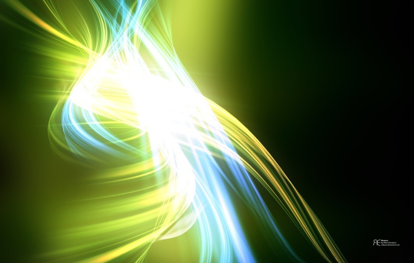 Зеленая абстракция