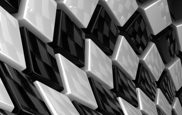 Черные и белые плитки