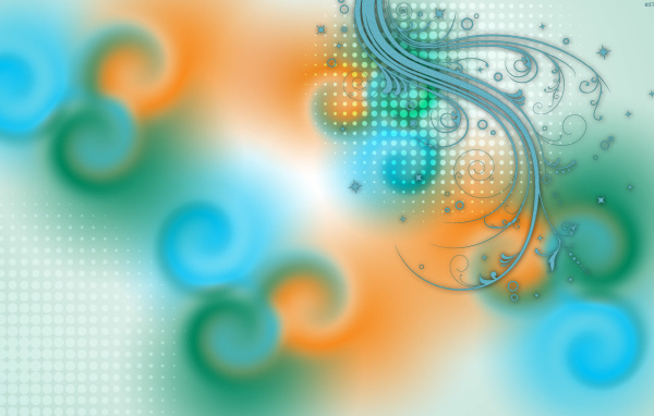 Бирюзовый орнамент