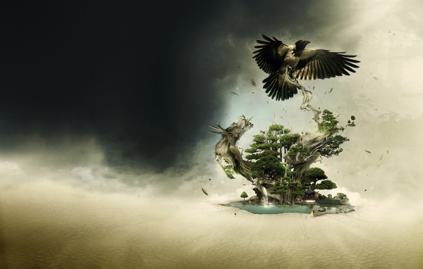 Ворона и дракон