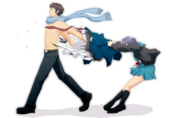 Парень уходит от девушки