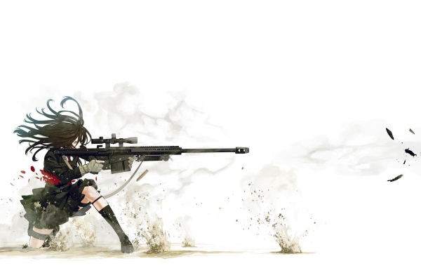 Аниме снайпер