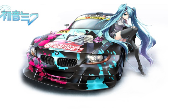 Девочка на автомобиле