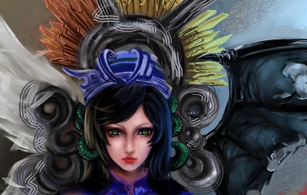 Девушка с крыльями