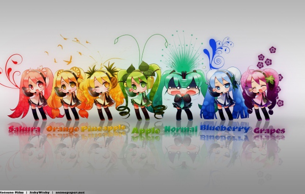 Девочки из анимации