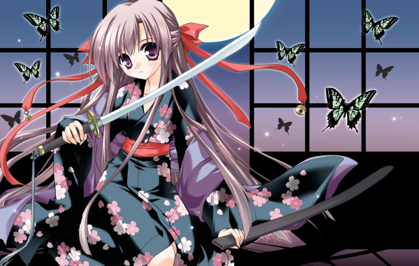 Кимоно и меч