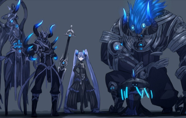 Монстры из Японской анимации