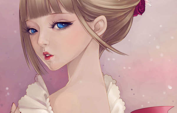 Нежная девочка