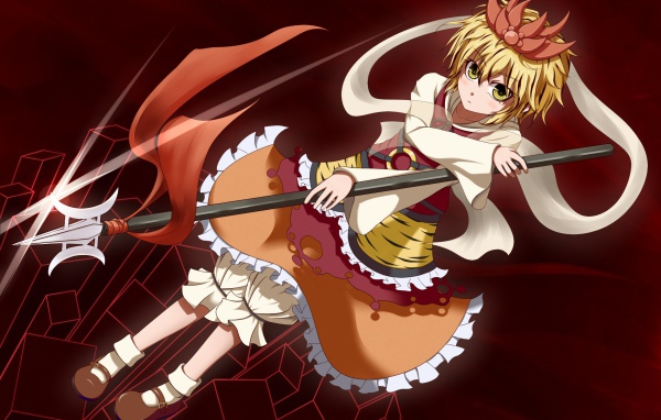 Девочка с копьем