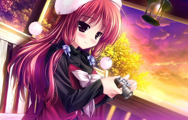 Девочка с фотоаппаратом