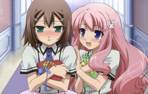 Девочка с сердечком