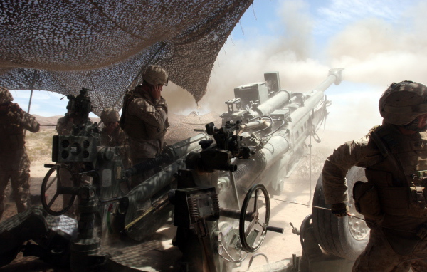 Стрельба из гаубицы