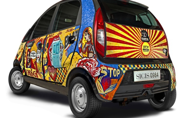 Автомобиль марки Tata Nano 2014