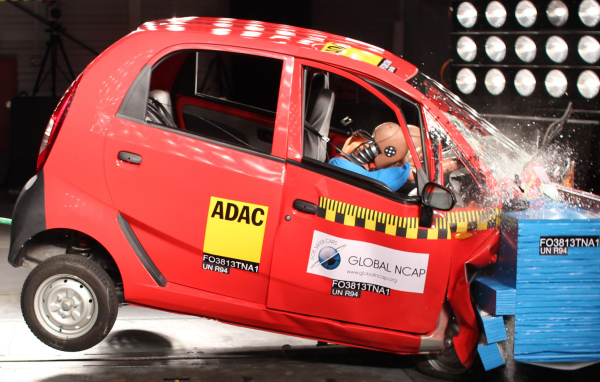 Тест драйв автомобиля Tata Nano 2014