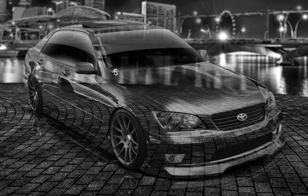 Toyota Altezza на набережной