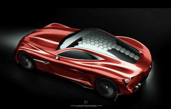 Красивый автомобиль Alfa Romeo 169 в Москве