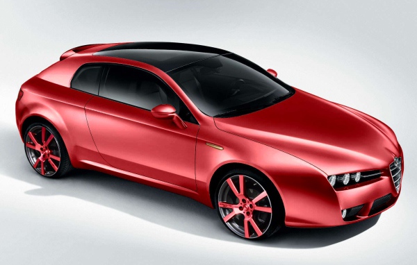Дизайн автомобиля Alfa Romeo brera