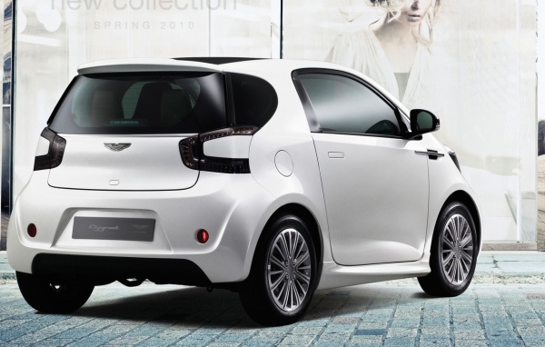 Новый автомобиль Aston Martin cygnet