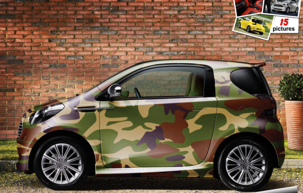Новая машина Aston Martin cygnet