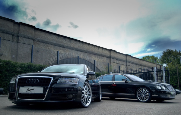 Красивый автомобиль Audi a8