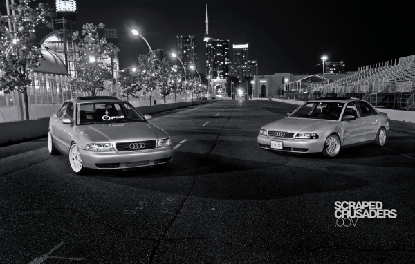 Красивый автомобиль Audi b5 в Москве