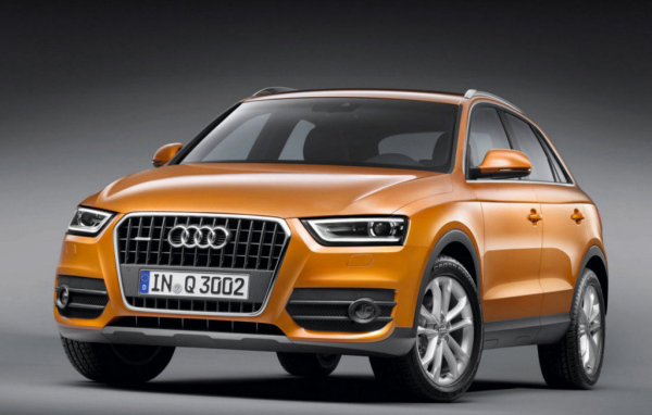 Оранжевый Audi Q3