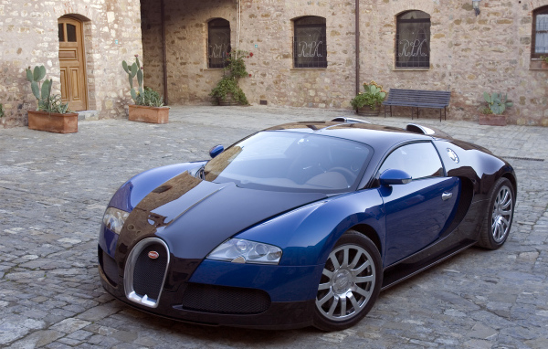 Bugatti Veyron supersport 16.4 в городе