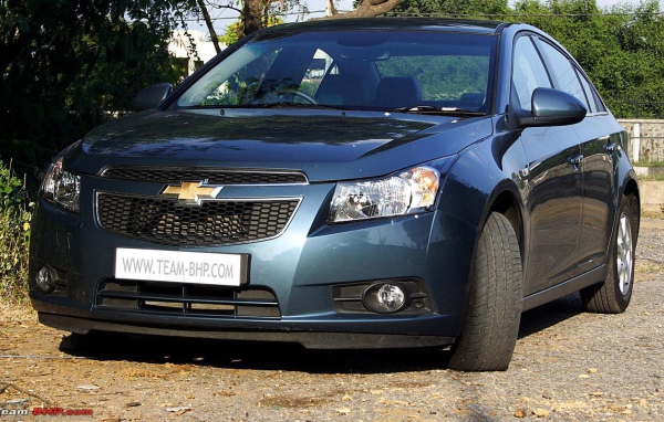 Chevrolet Cruze в дороге
