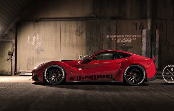 Производительный Ferrari 458 Italia