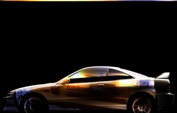 Красивый автомобиль Honda Prelude club в Москве