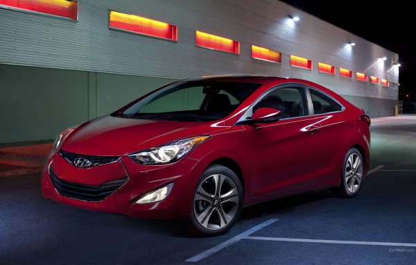 	 Автомобили Hyundai coupe