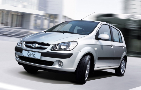Новая машина Hyundai Getz