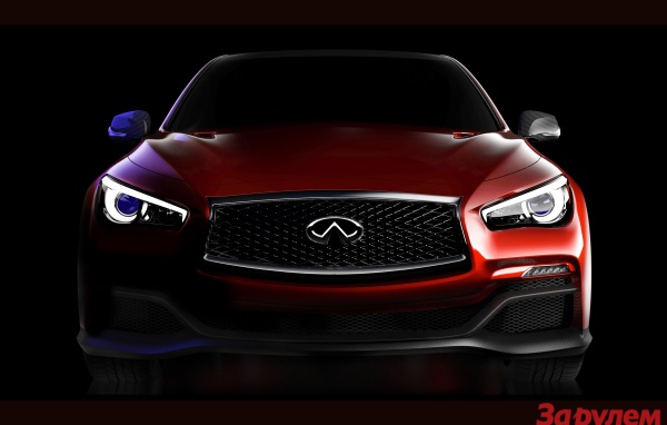 Автомобиль марки Infiniti модели Q50 2014 года