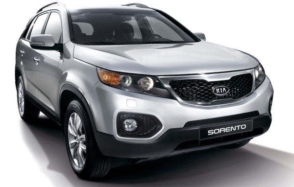 Новая машина Kia Sorento