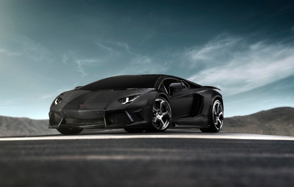 Lamborghini Aventador LP700 черный алмаз