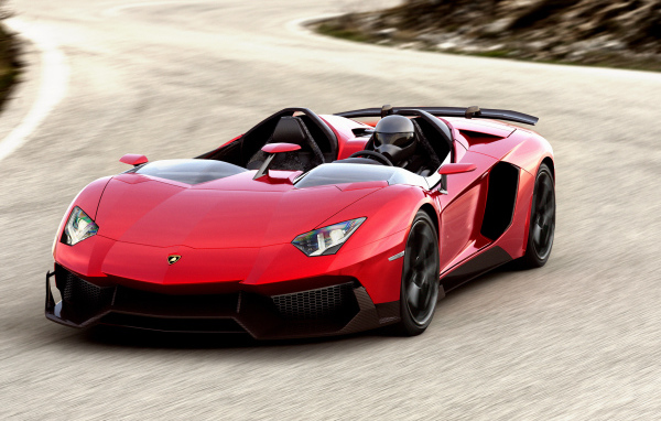 Ламборджини на трассе