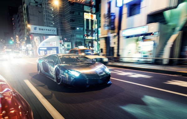 Великолепный Lamborghini aventador lp700