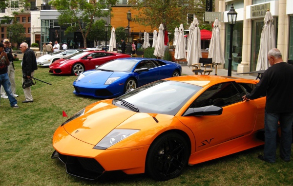 Оранжевый Ламборджини