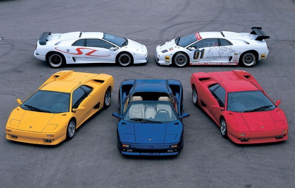 Надежная машина Lamborghini Diablo