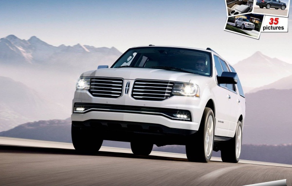 Автомобиль марки Lincoln модели Navigator 2015