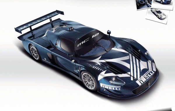 Красивый автомобиль Maserati MC12