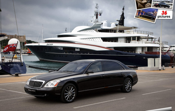  Красивый автомобиль Maybach  2014