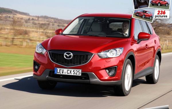 Красивый автомобиль Mazda CX 5 в Москве