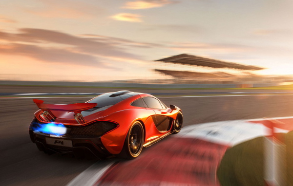 Надежный автомобиль McLaren P1 2014