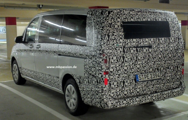 Новая машина Mercedes V-Class 2014